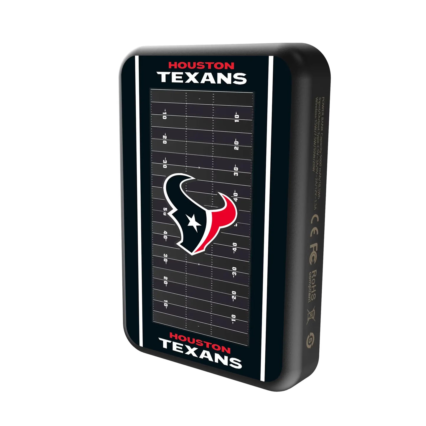 Houston Texans Field Wireless Mag Power Bank