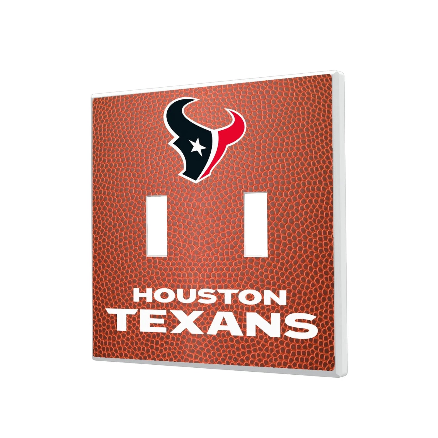 Houston Texans Football Hidden-Screw Light Switch Plate