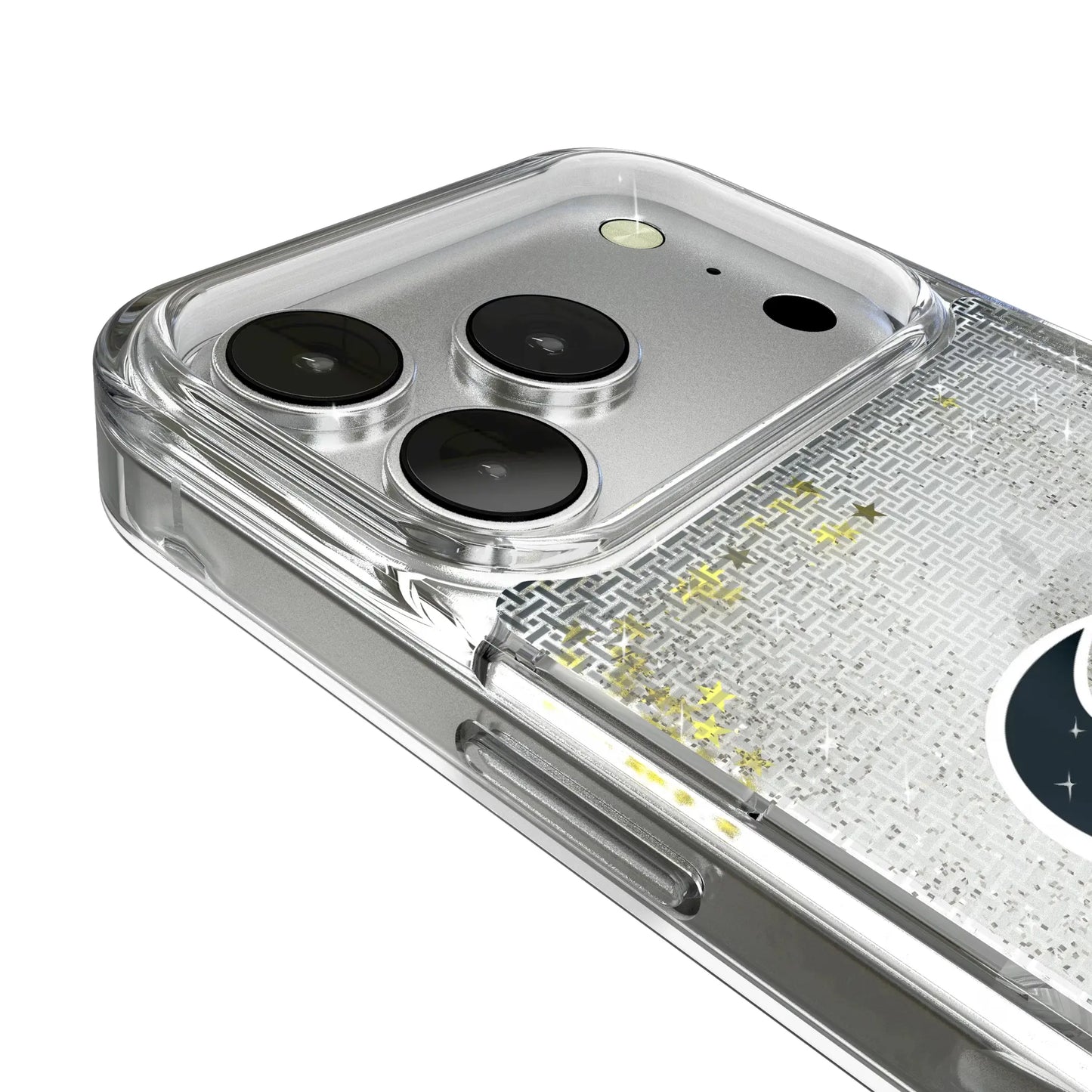 Houston Texans Linen Glitter Phone Case for Apple iPhone