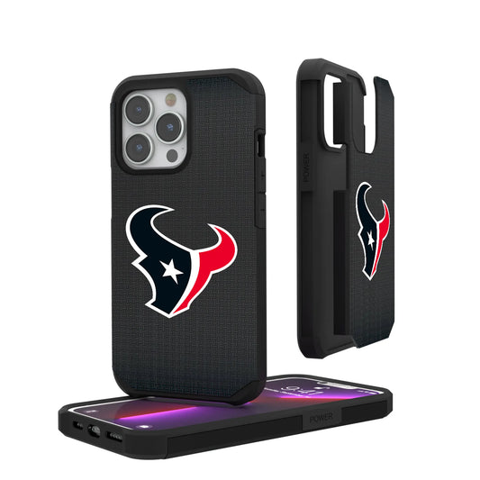 Houston Texans Linen Rugged Phone Case for Apple iPhone