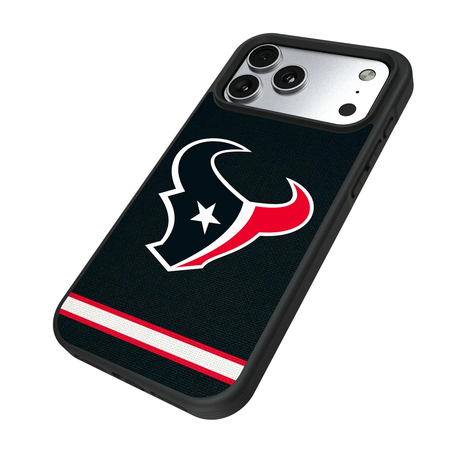 Houston Texans Stripe Bump Phone Case for Apple iPhone