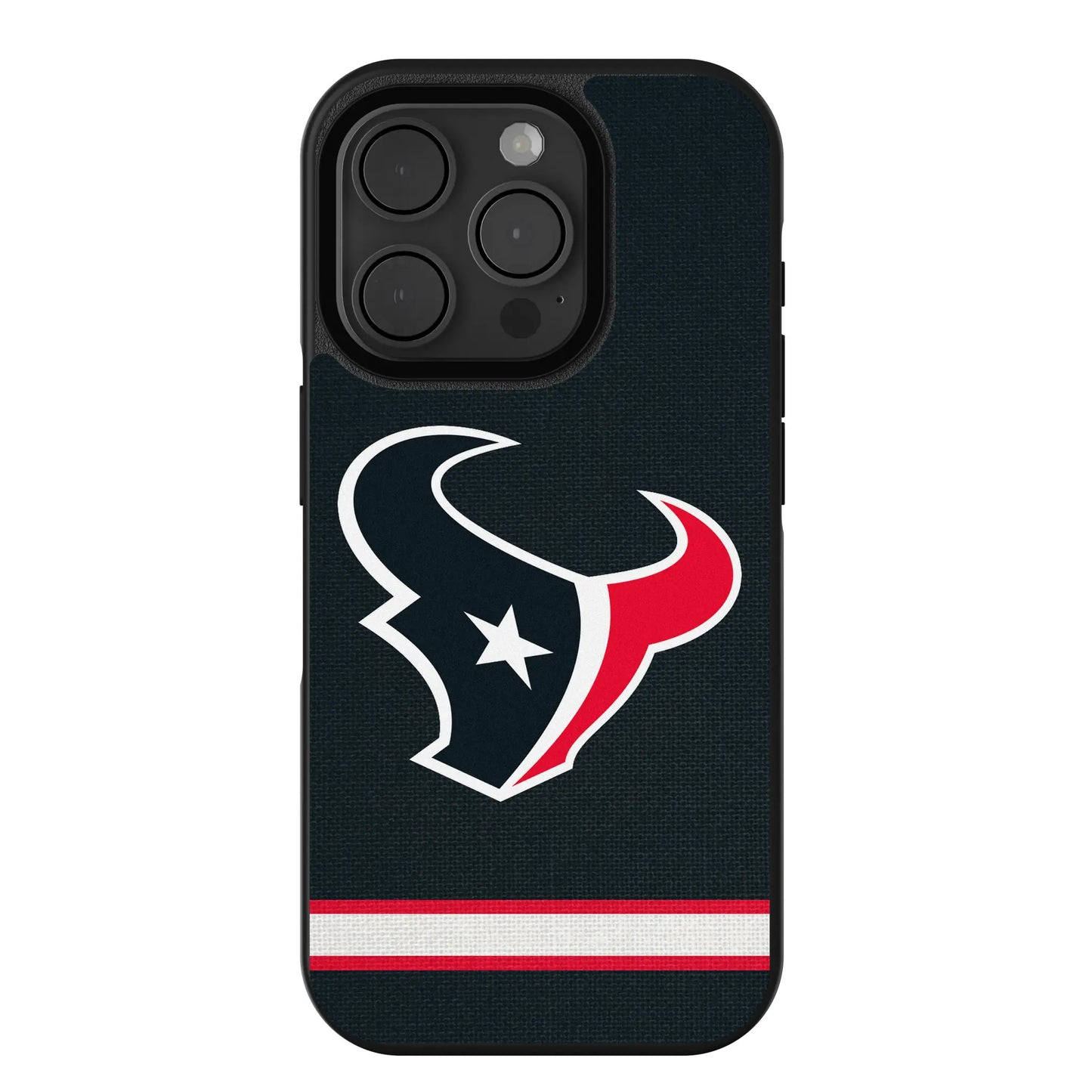 Houston Texans Stripe Bump Phone Case for Apple iPhone