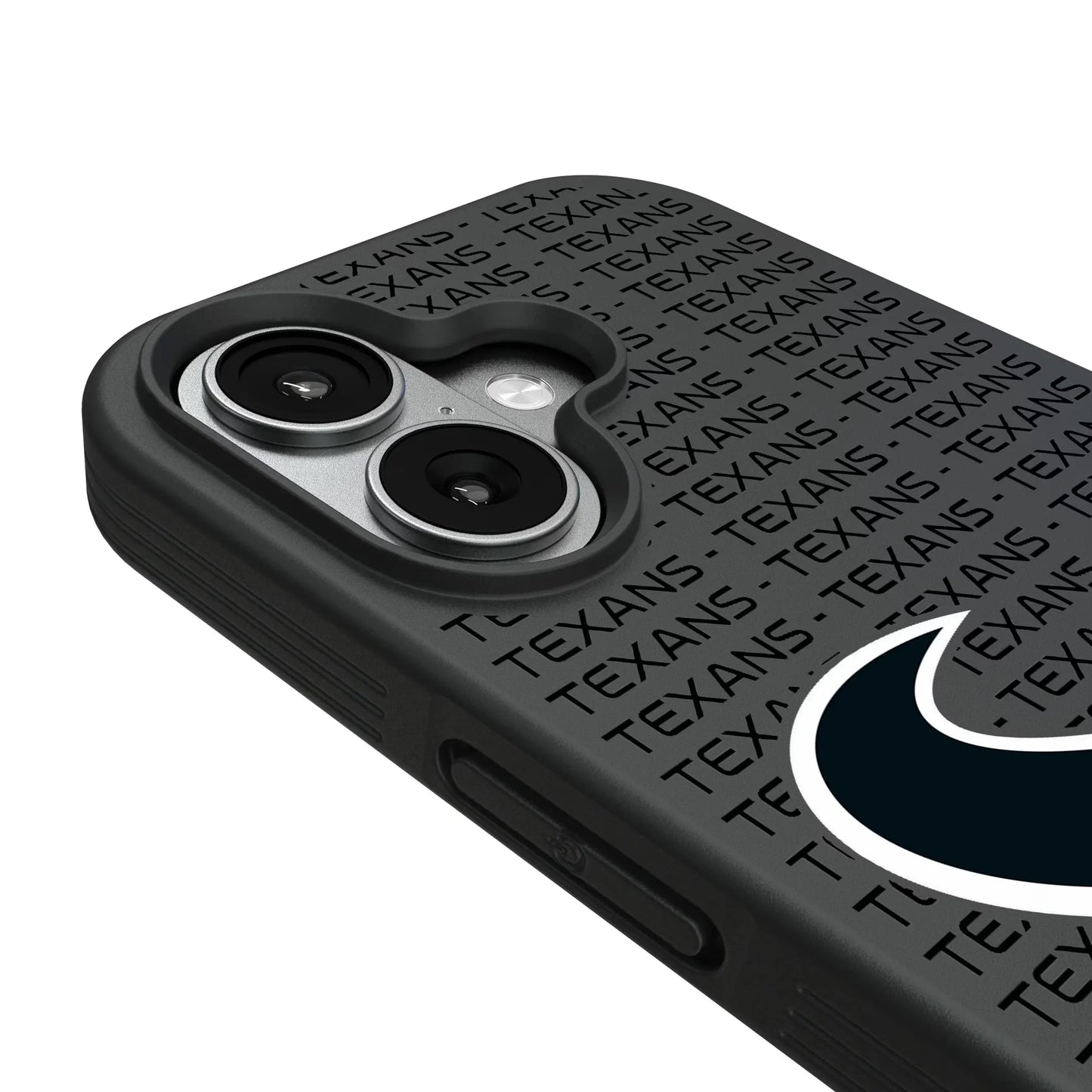 Houston Texans Text Backdrop Bump Phone Case for Apple iPhone