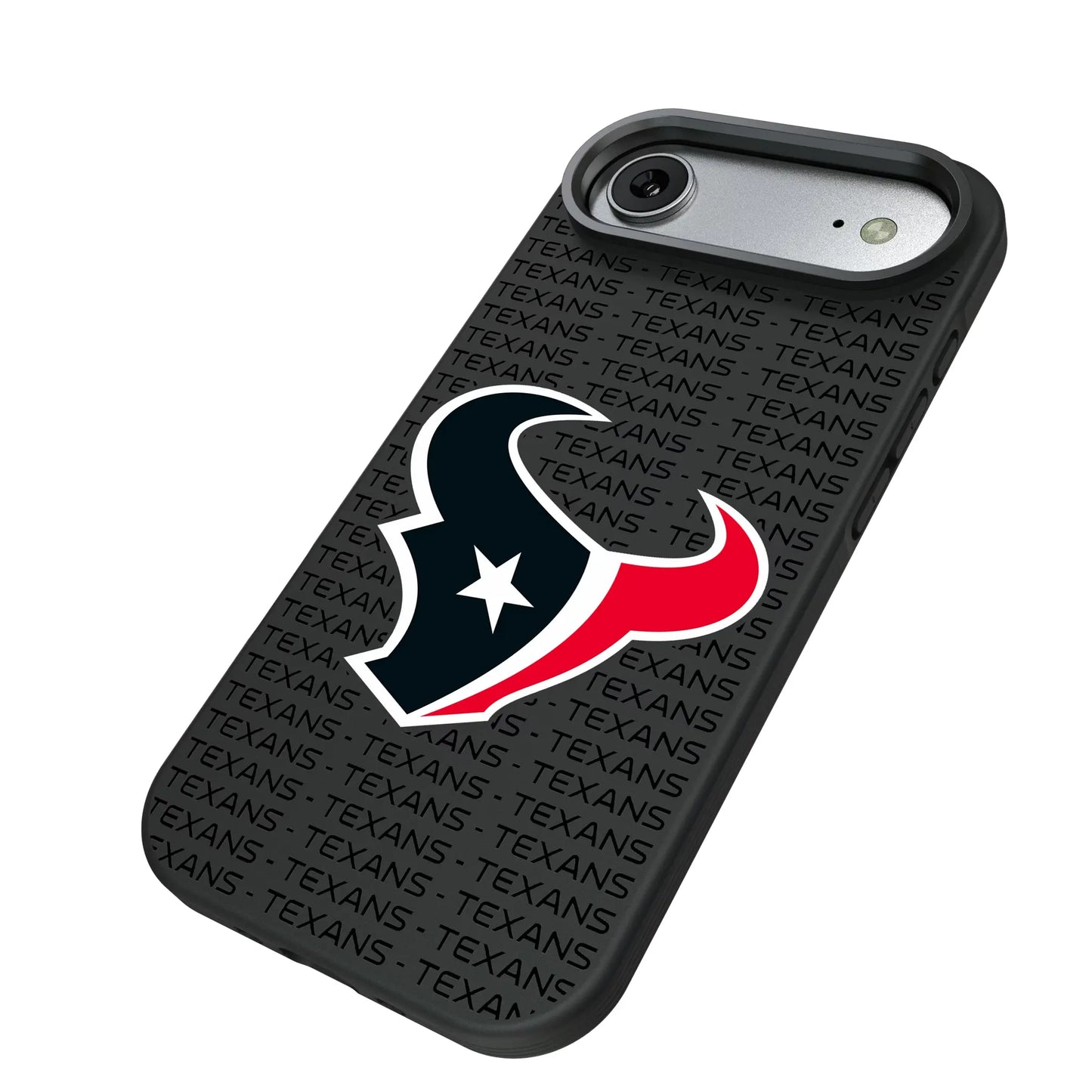Houston Texans Text Backdrop Bump Phone Case for Apple iPhone