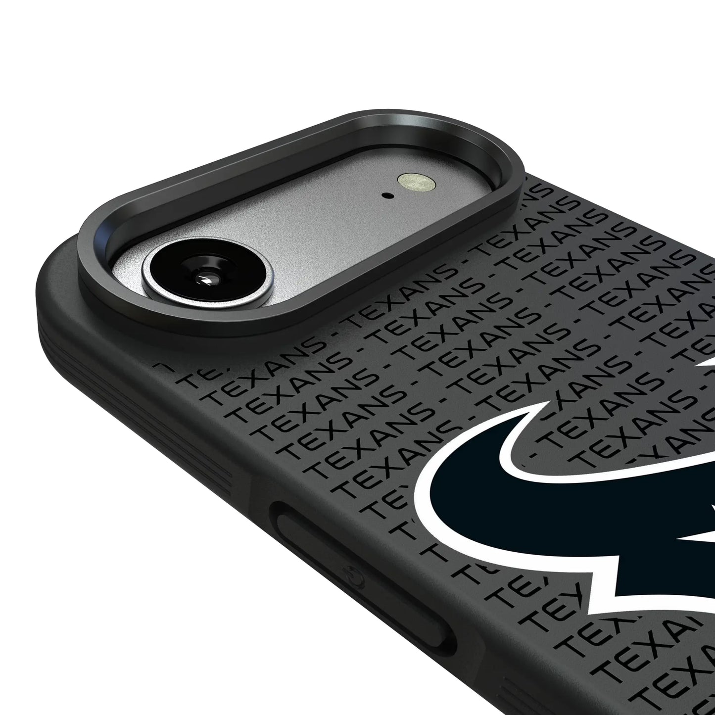 Houston Texans Text Backdrop Bump Phone Case for Apple iPhone