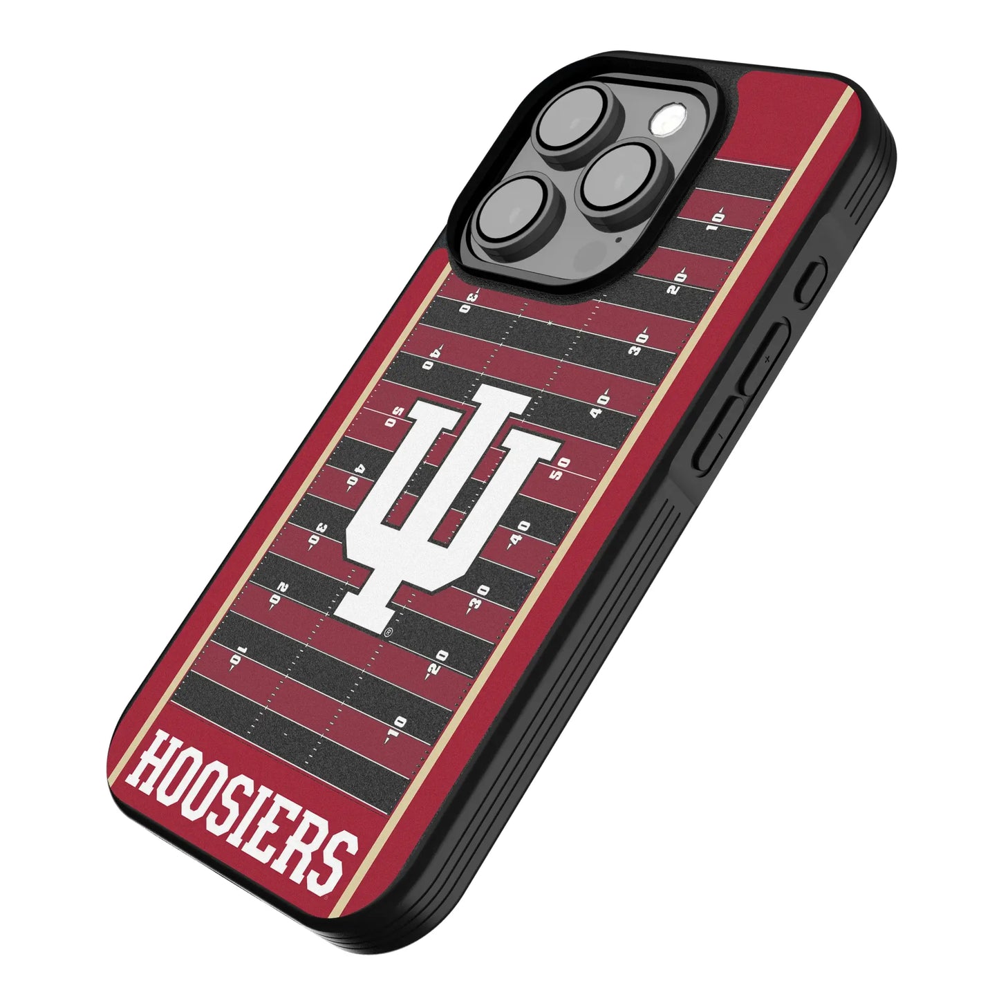 Indiana University Hoosiers Field Bump Phone Case for Apple iPhone