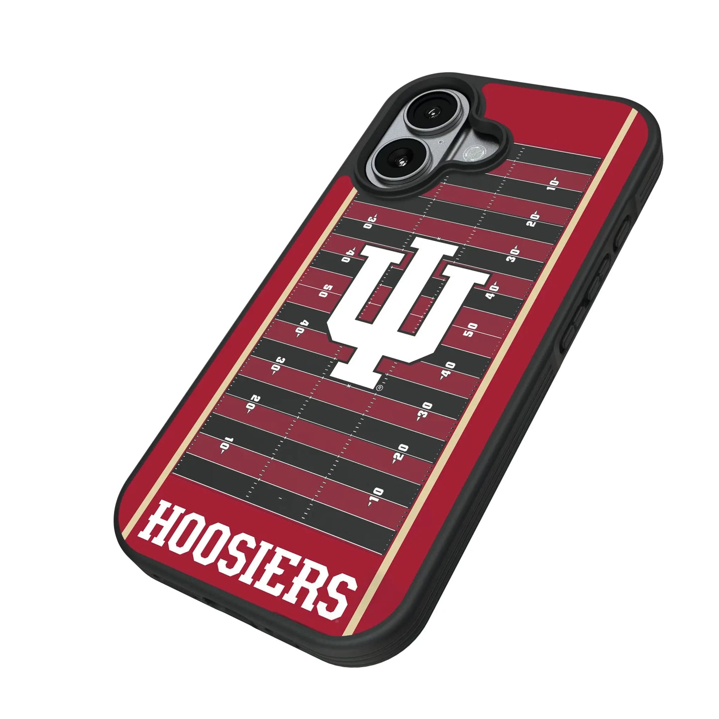 Indiana University Hoosiers Field Bump Phone Case for Apple iPhone