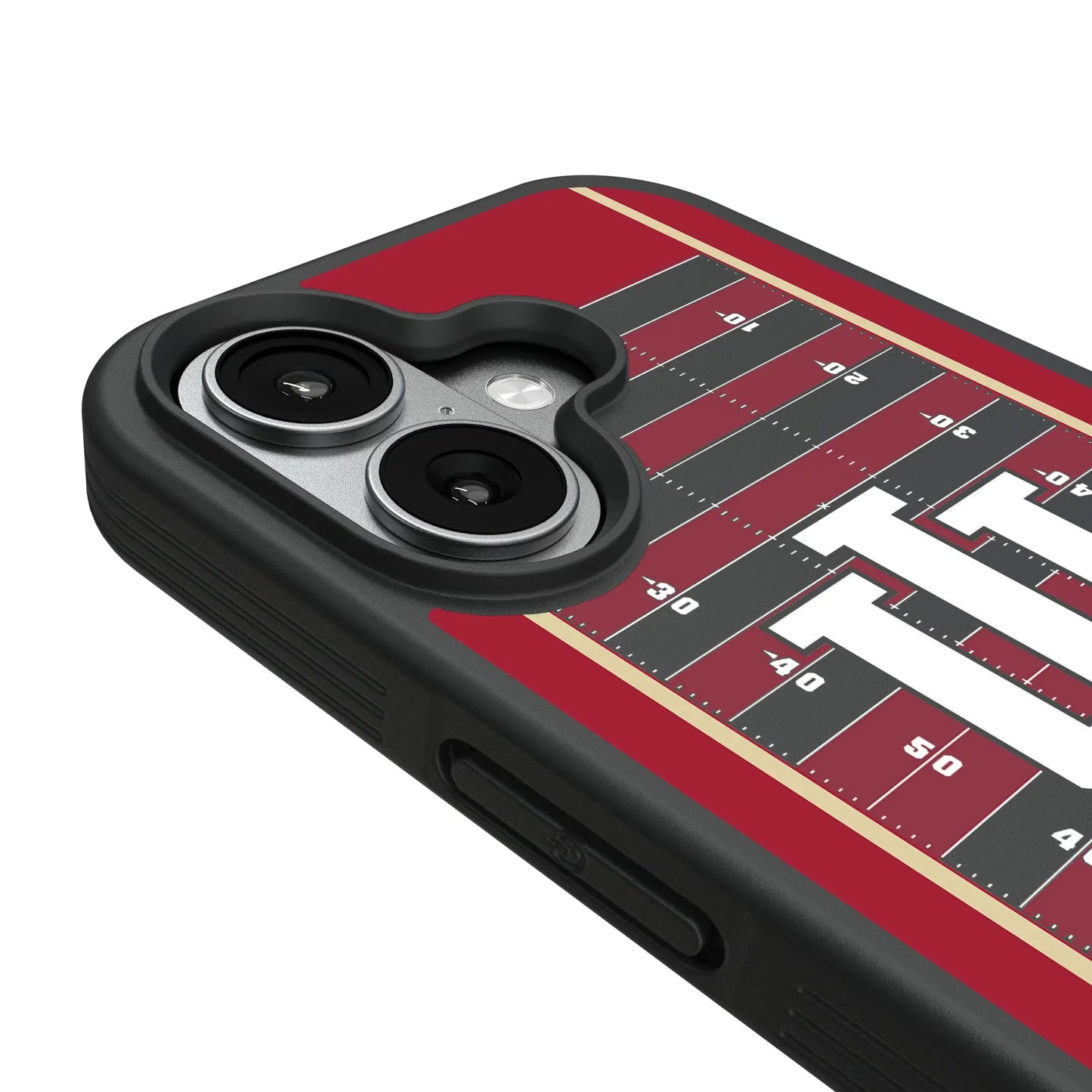 Indiana University Hoosiers Field Bump Phone Case for Apple iPhone