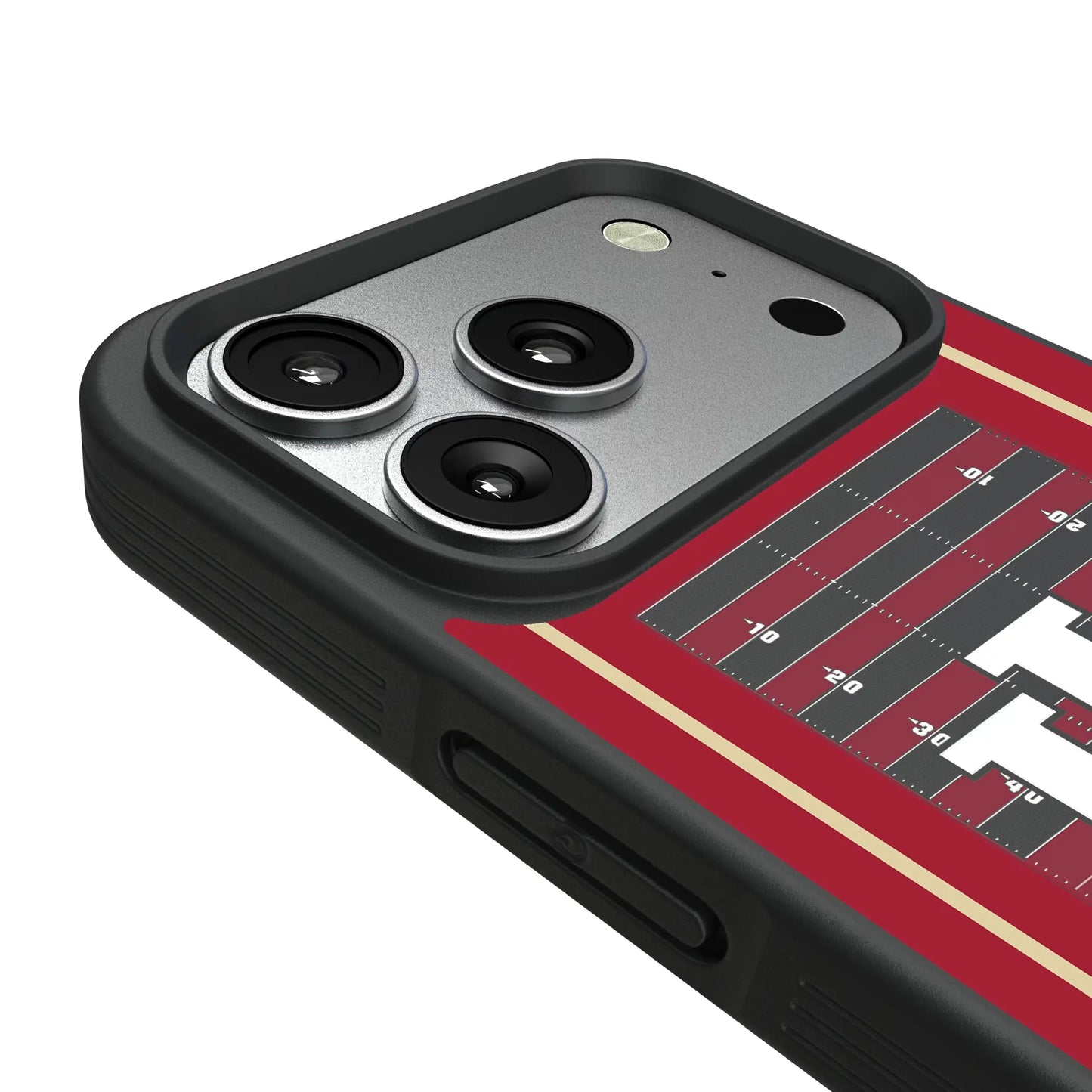 Indiana University Hoosiers Field Bump Phone Case for Apple iPhone