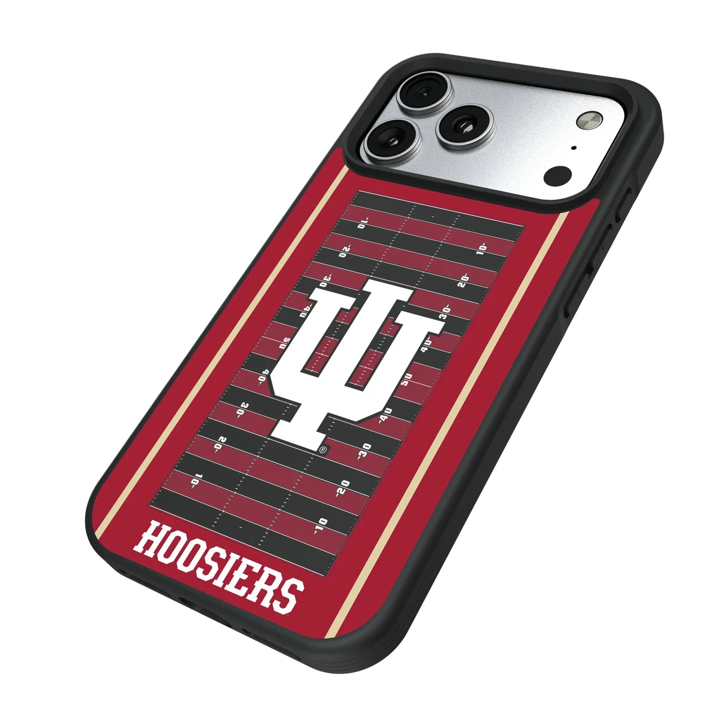 Indiana University Hoosiers Field Bump Phone Case for Apple iPhone