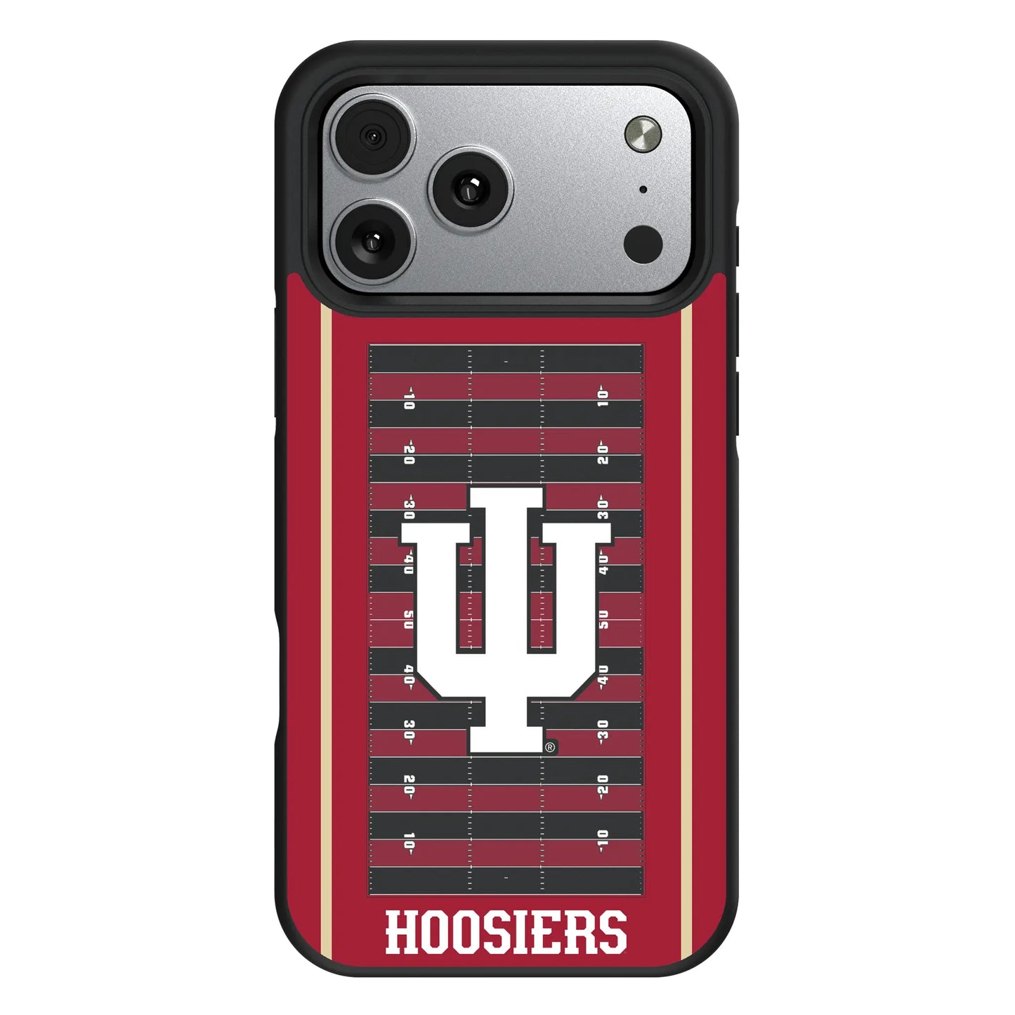 Indiana University Hoosiers Field Bump Phone Case for Apple iPhone