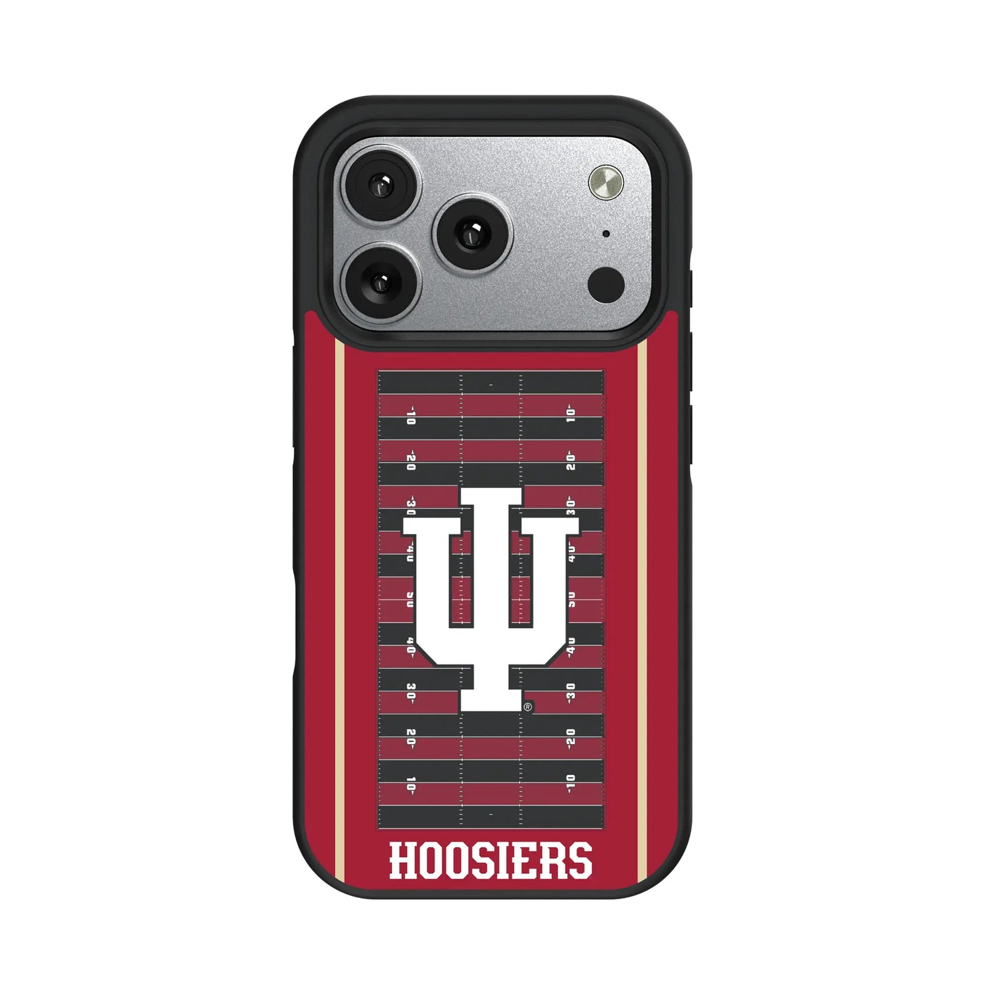 Indiana University Hoosiers Field Bump Phone Case for Apple iPhone