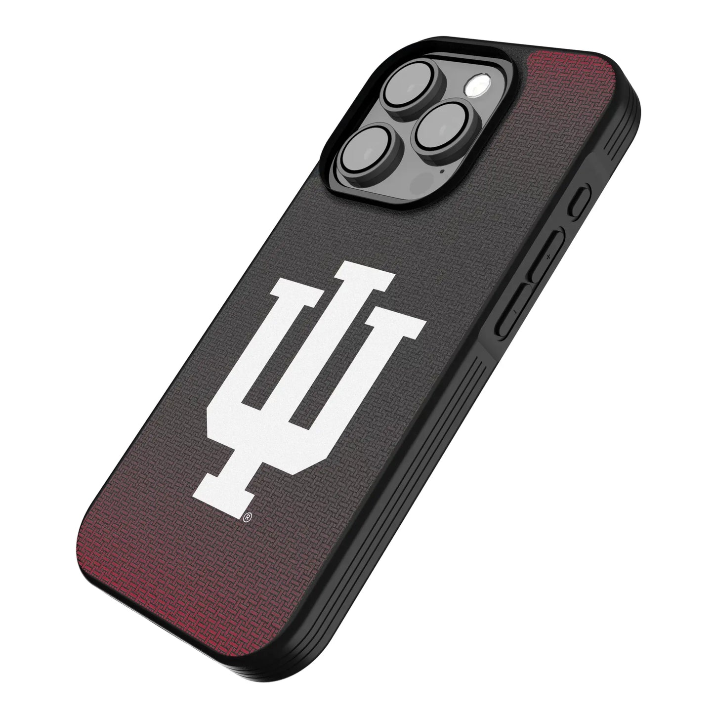 Indiana University Hoosiers Linen Bump Phone Case for Apple iPhone