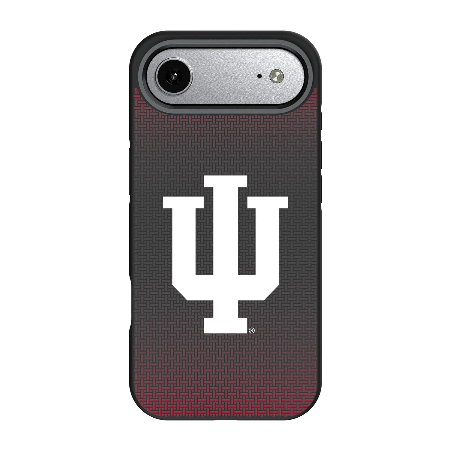 Indiana University Hoosiers Linen Bump Phone Case for Apple iPhone