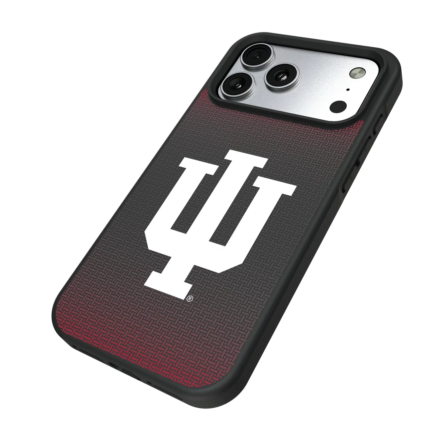 Indiana University Hoosiers Linen Bump Phone Case for Apple iPhone