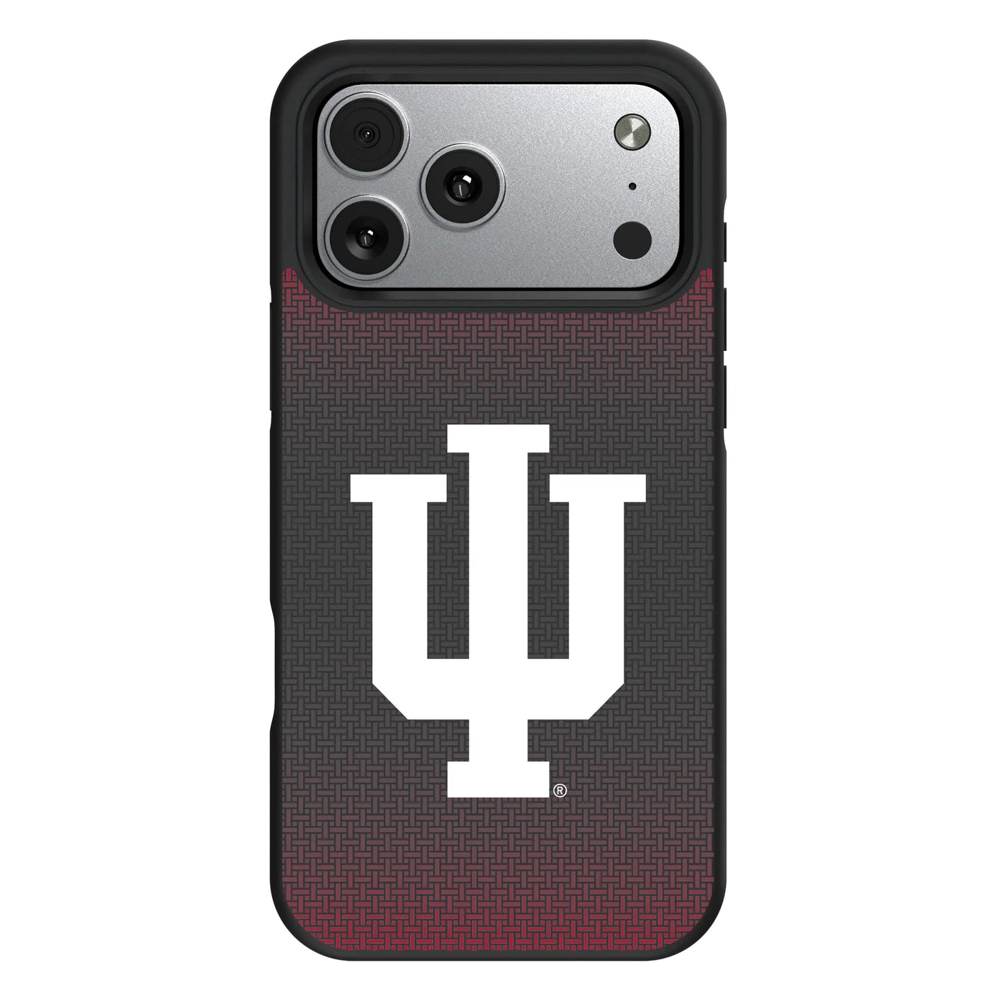 Indiana University Hoosiers Linen Bump Phone Case for Apple iPhone