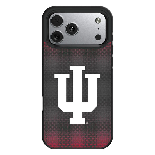 Indiana University Hoosiers Linen Bump Phone Case for Apple iPhone