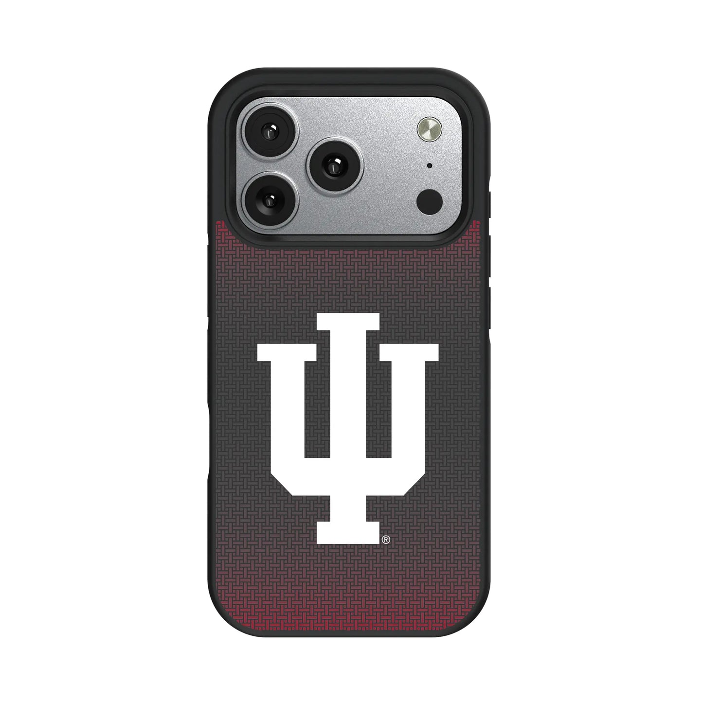Indiana University Hoosiers Linen Bump Phone Case for Apple iPhone