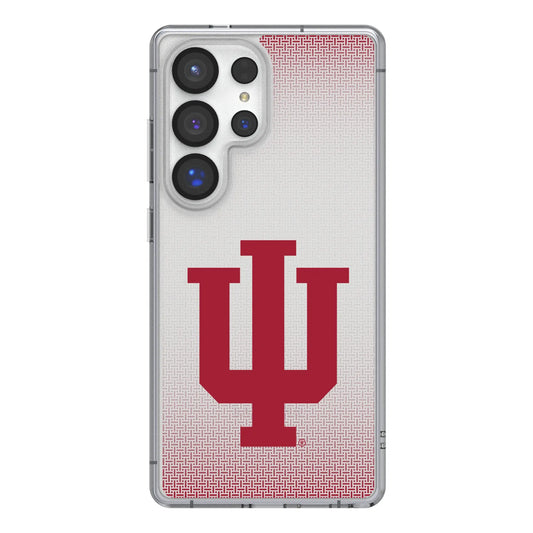 Indiana University Hoosiers Linen Clear Phone Case for Samsung Galaxy