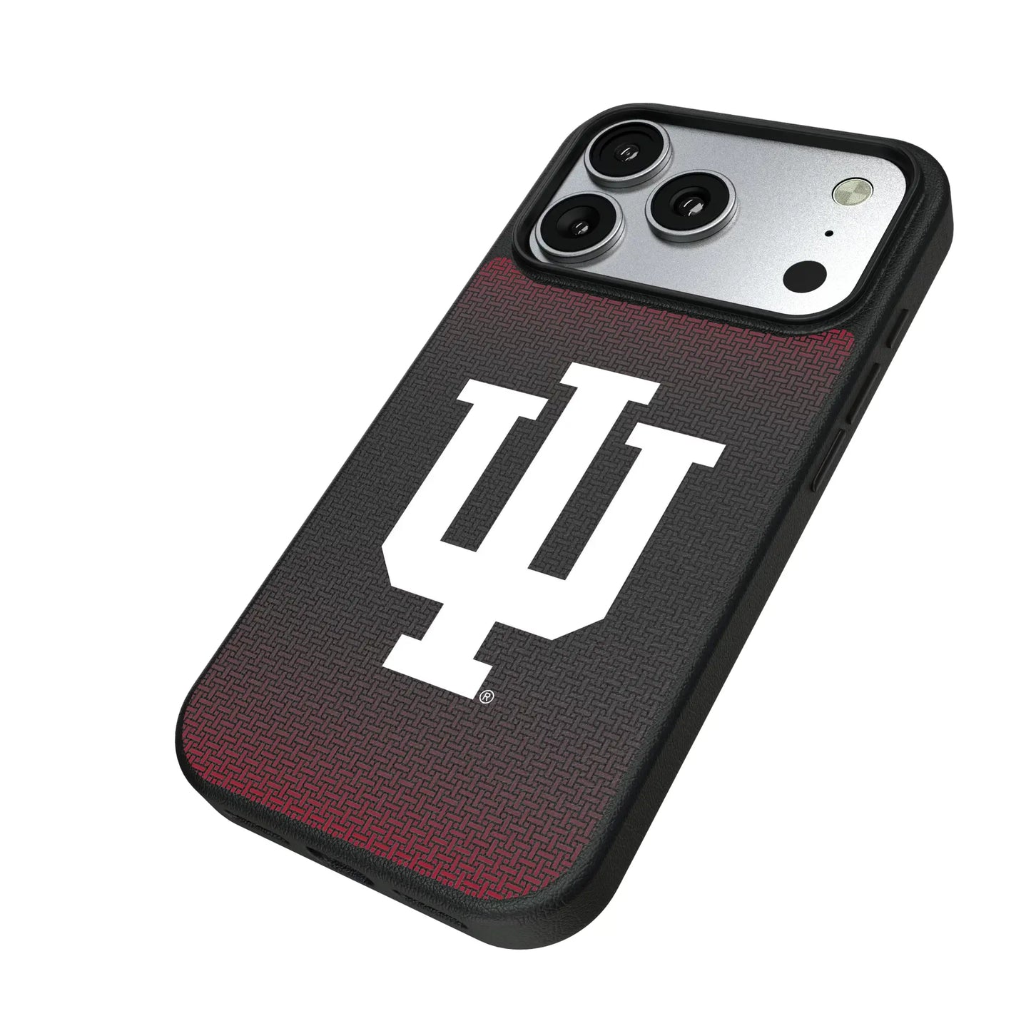 Indiana University Hoosiers Linen MagSafe Compatible Phone Case for Apple iPhone