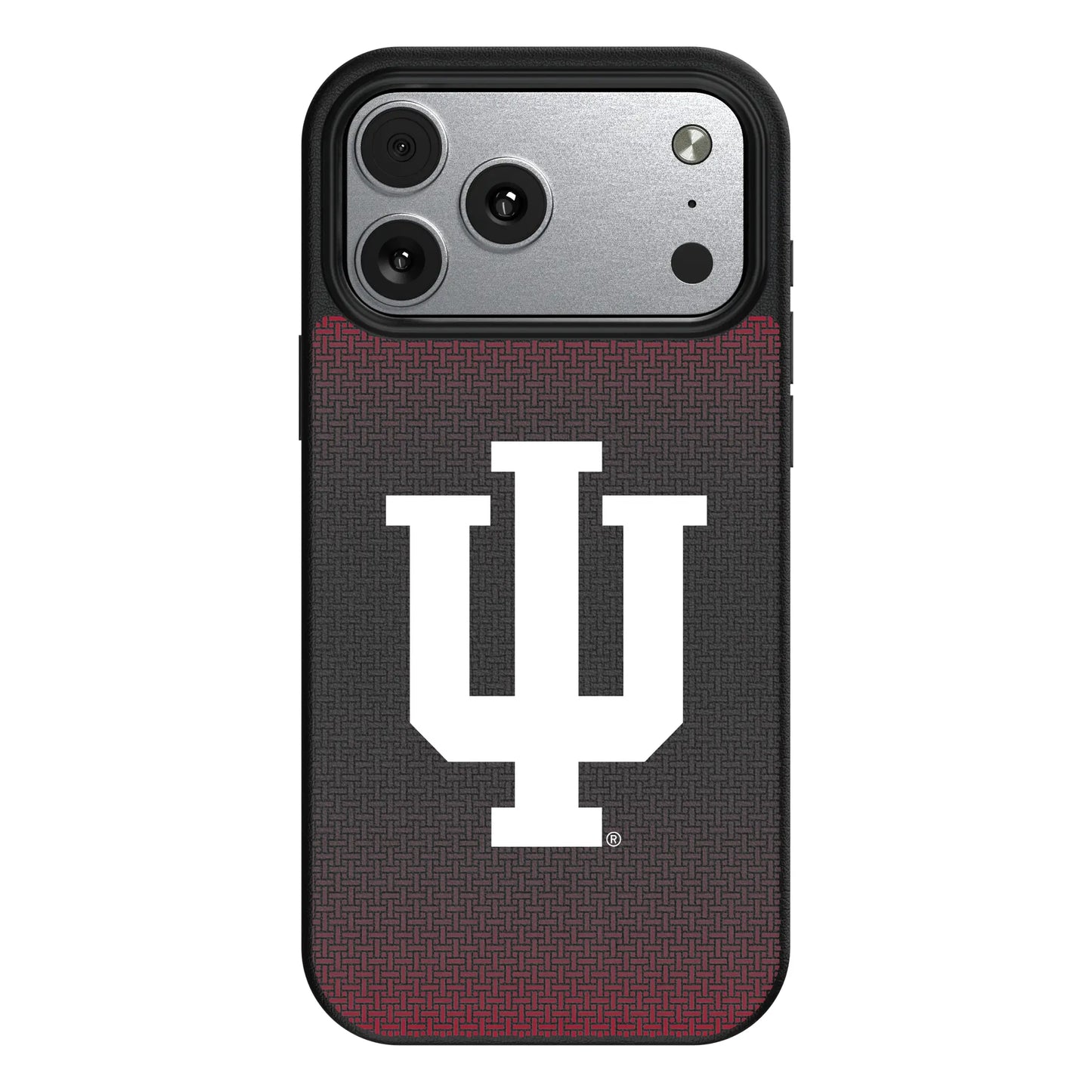 Indiana University Hoosiers Linen MagSafe Compatible Phone Case for Apple iPhone