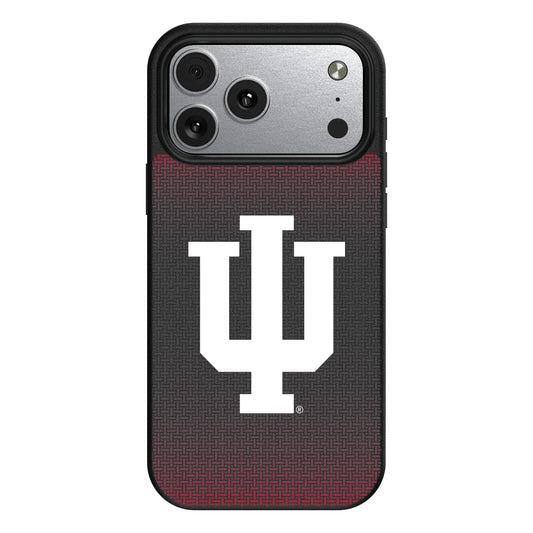 Indiana University Hoosiers Linen MagSafe Compatible Phone Case for Apple iPhone