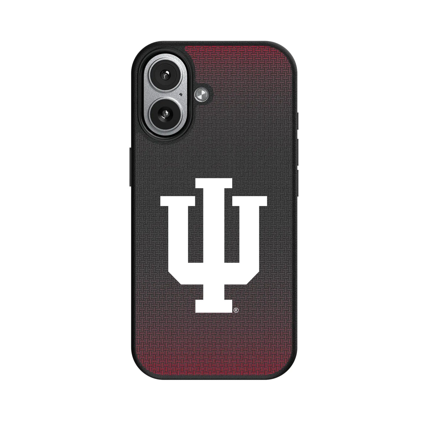 Indiana University Hoosiers Linen MagSafe Compatible Phone Case for Apple iPhone