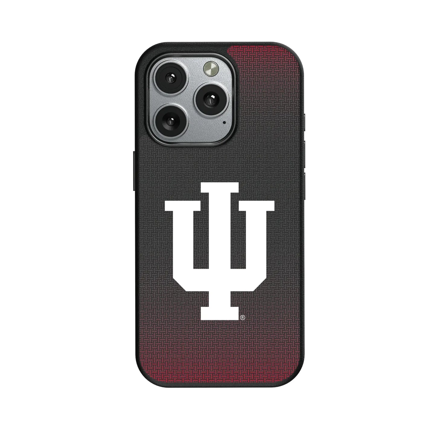 Indiana University Hoosiers Linen MagSafe Compatible Phone Case for Apple iPhone