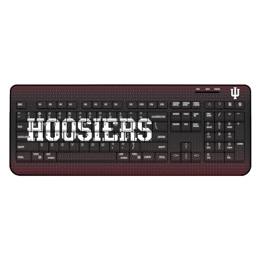 Indiana University Hoosiers Linen Wireless USB Keyboard