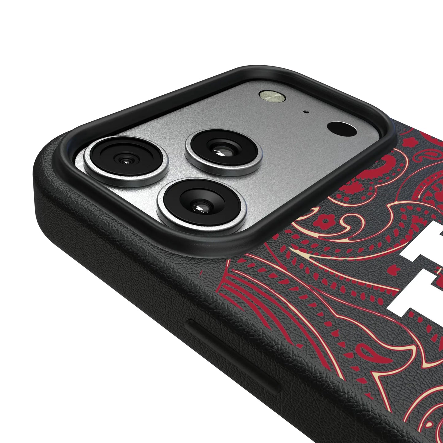 Indiana University Hoosiers Paisley MagSafe Compatible Phone Case for Apple iPhone