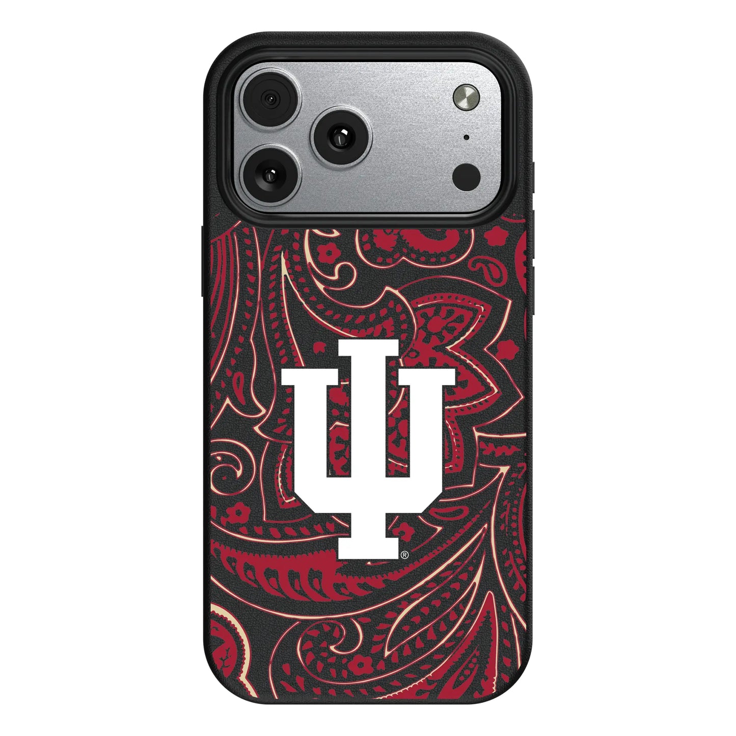 Indiana University Hoosiers Paisley MagSafe Compatible Phone Case for Apple iPhone