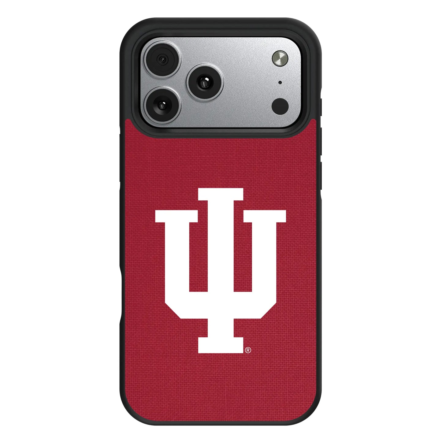 Indiana University Hoosiers Solid Bump Phone Case for Apple iPhone