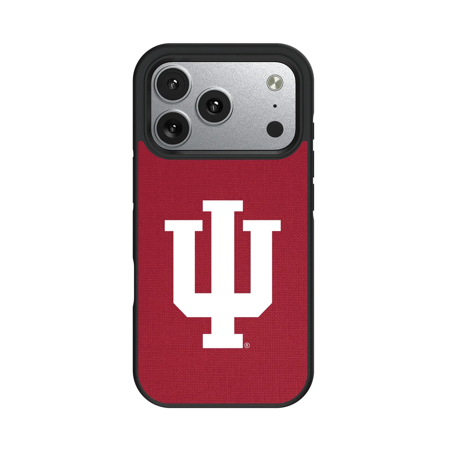 Indiana University Hoosiers Solid Bump Phone Case for Apple iPhone