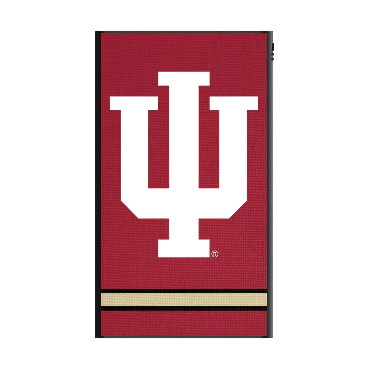 Indiana University Hoosiers Stripe 5000mAh Flat Powerbank