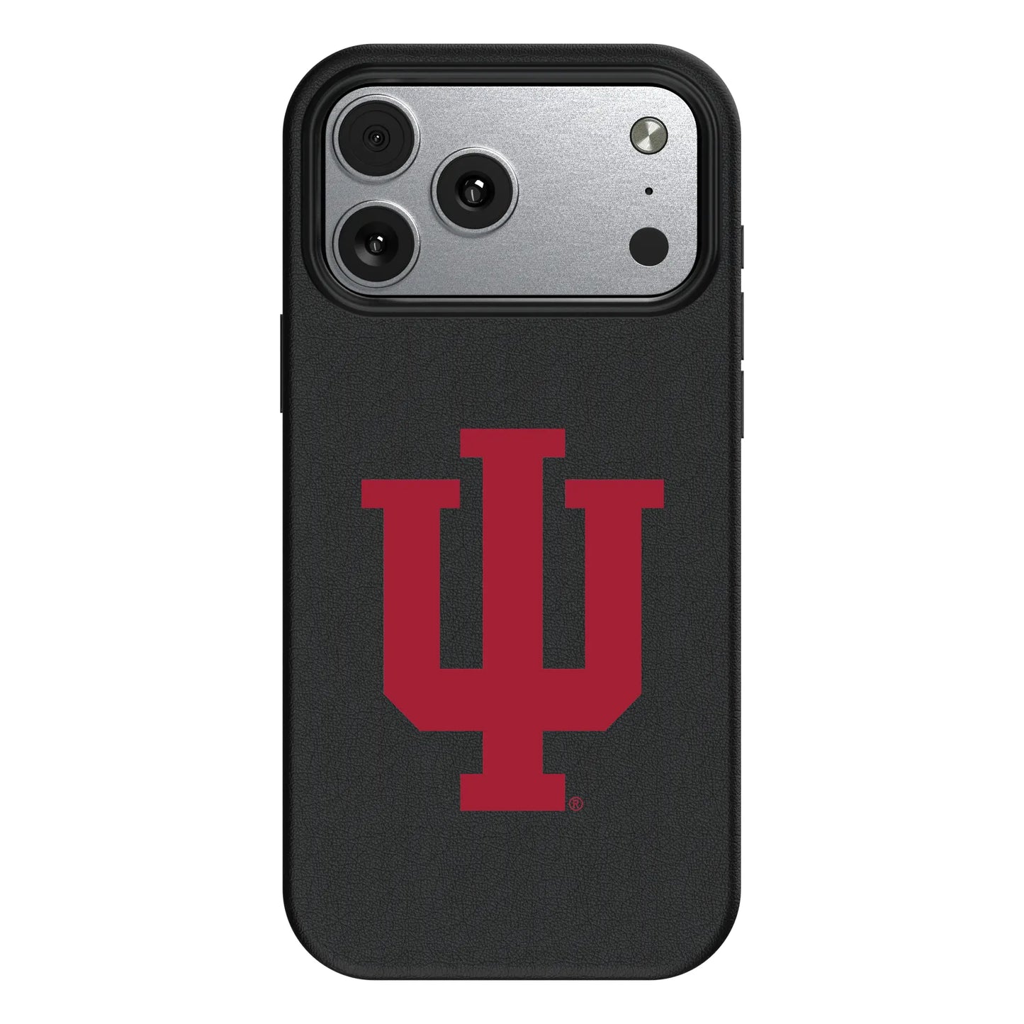 Indiana University Hoosiers Text Backdrop MagSafe Compatible Phone Case for Apple iPhone
