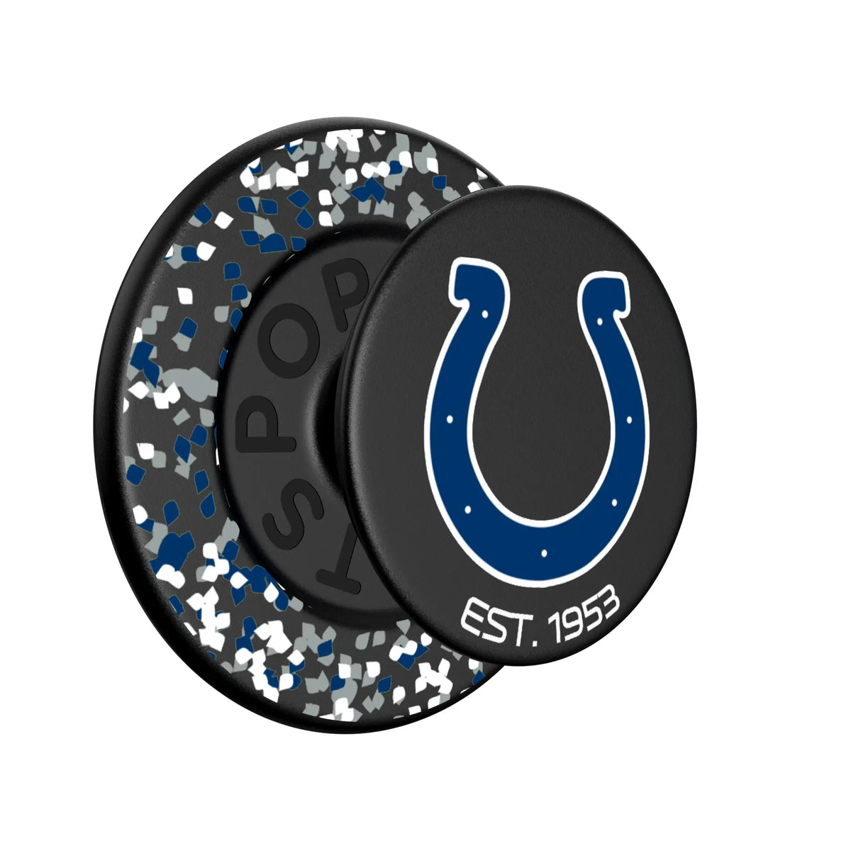 Indianapolis Colts Confetti PopSockets Magnetic Phone Grip and Stand