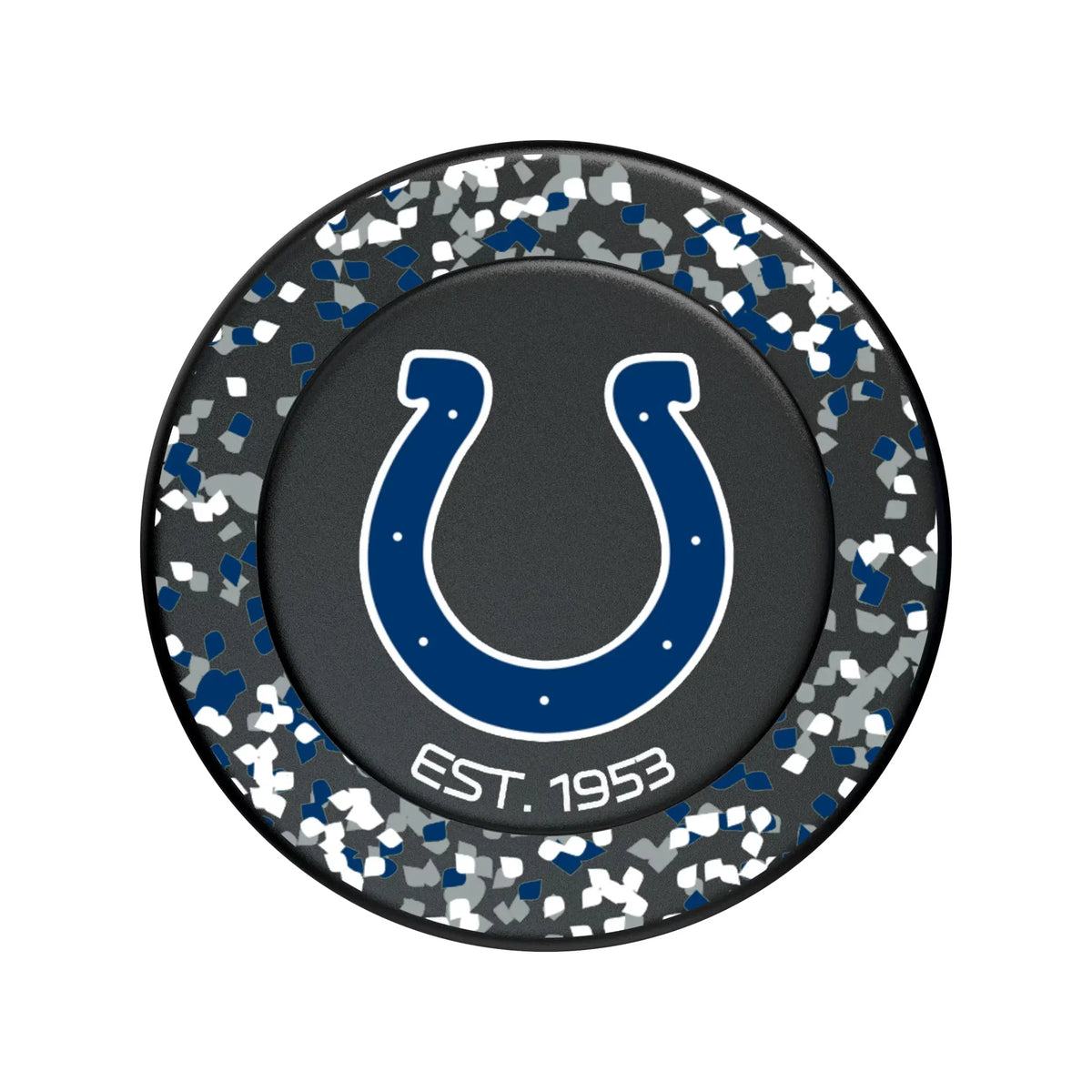 Indianapolis Colts Confetti PopSockets Magnetic Phone Grip and Stand