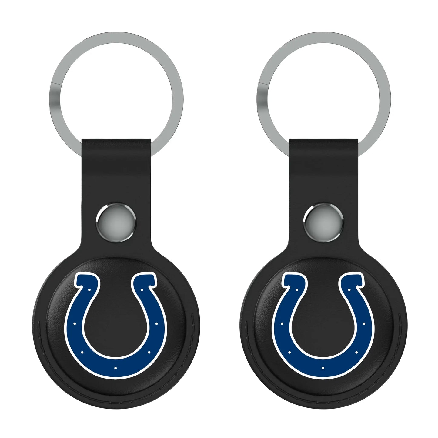 Indianapolis Colts Insignia Black Airtag Holder 2-Pack
