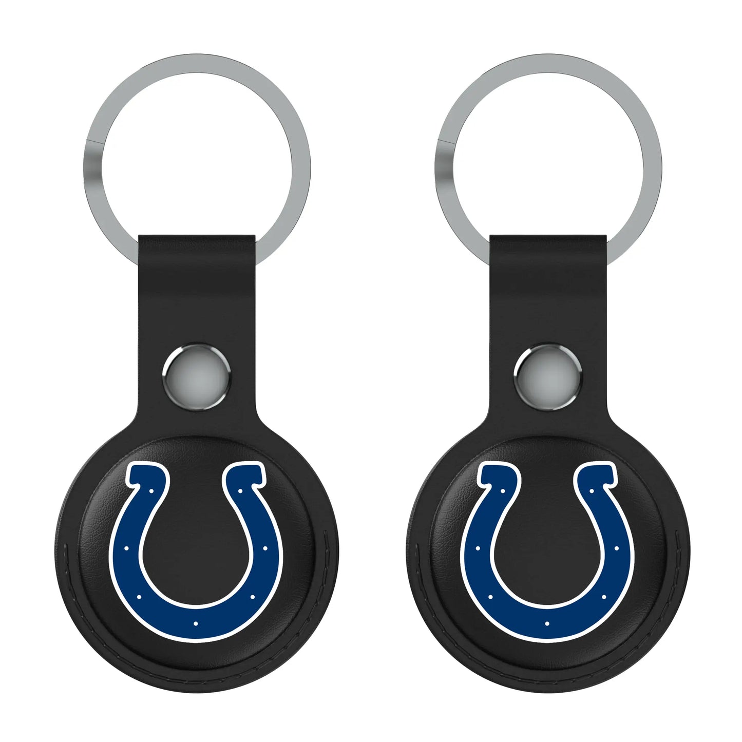 Indianapolis Colts Insignia Black Airtag Holder 2-Pack