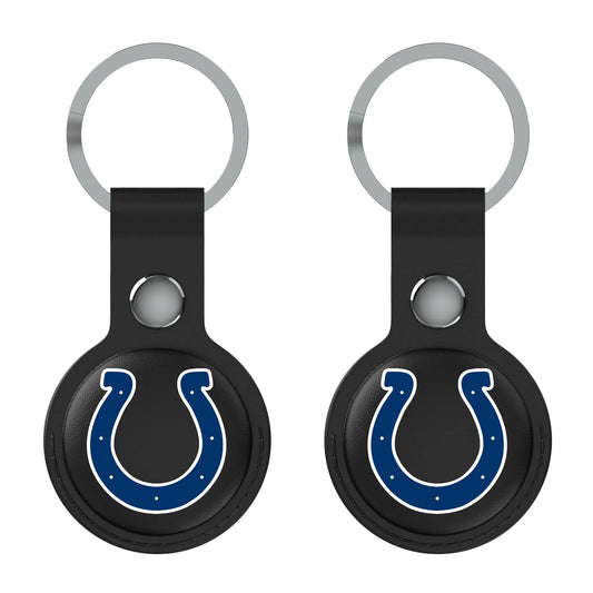 Indianapolis Colts Insignia Black Airtag Holder 2-Pack