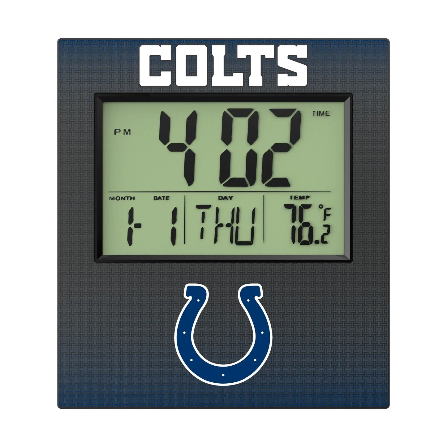 Indianapolis Colts Linen Wall Clock