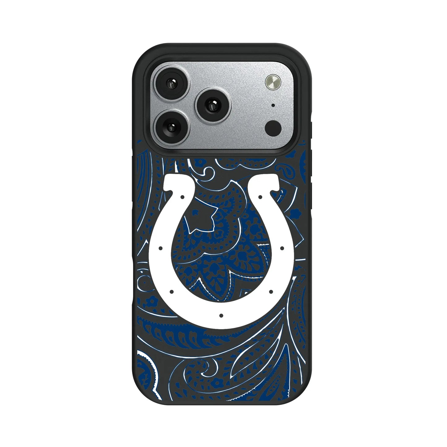 Indianapolis Colts Paisley Bump Phone Case for Apple iPhone