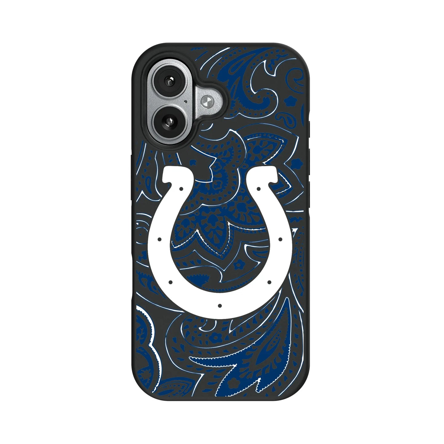 Indianapolis Colts Paisley Bump Phone Case for Apple iPhone