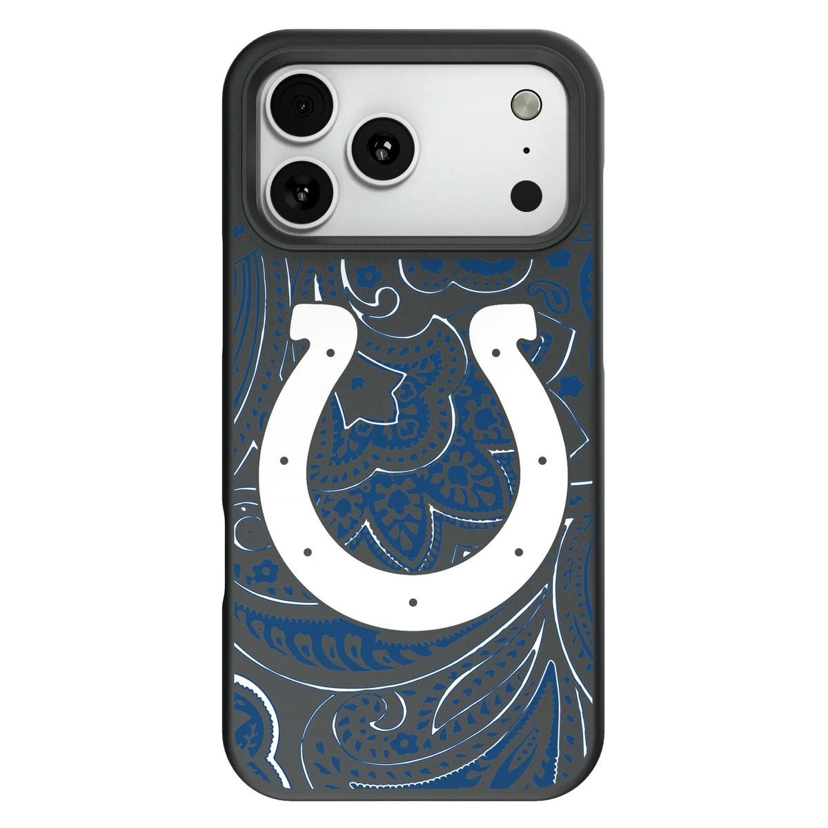 Indianapolis Colts Paisley Bump Phone Case for Apple iPhone