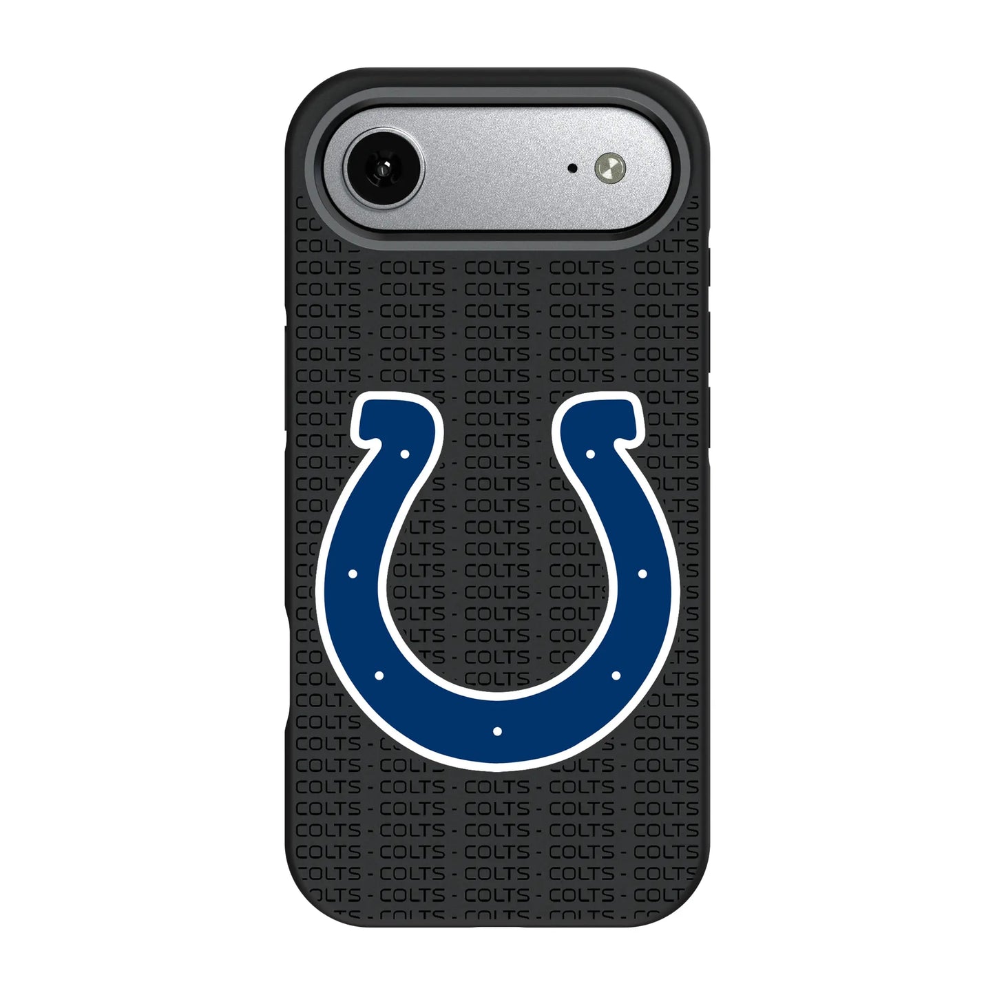 Indianapolis Colts Text Backdrop Bump Phone Case for Apple iPhone