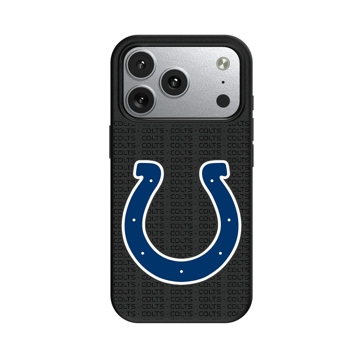 Indianapolis Colts Text Backdrop MagSafe Compatible Phone Case for Apple iPhone