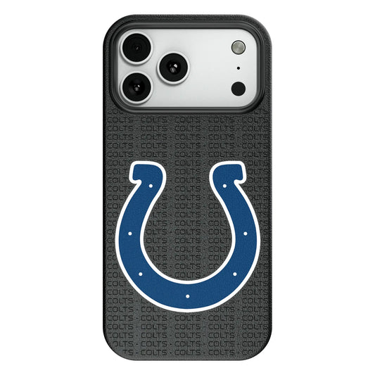 Indianapolis Colts Text Backdrop MagSafe Compatible Phone Case for Apple iPhone