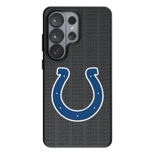 Indianapolis Colts Text Backdrop MagSafe Compatible Phone Case for Samsung Galaxy