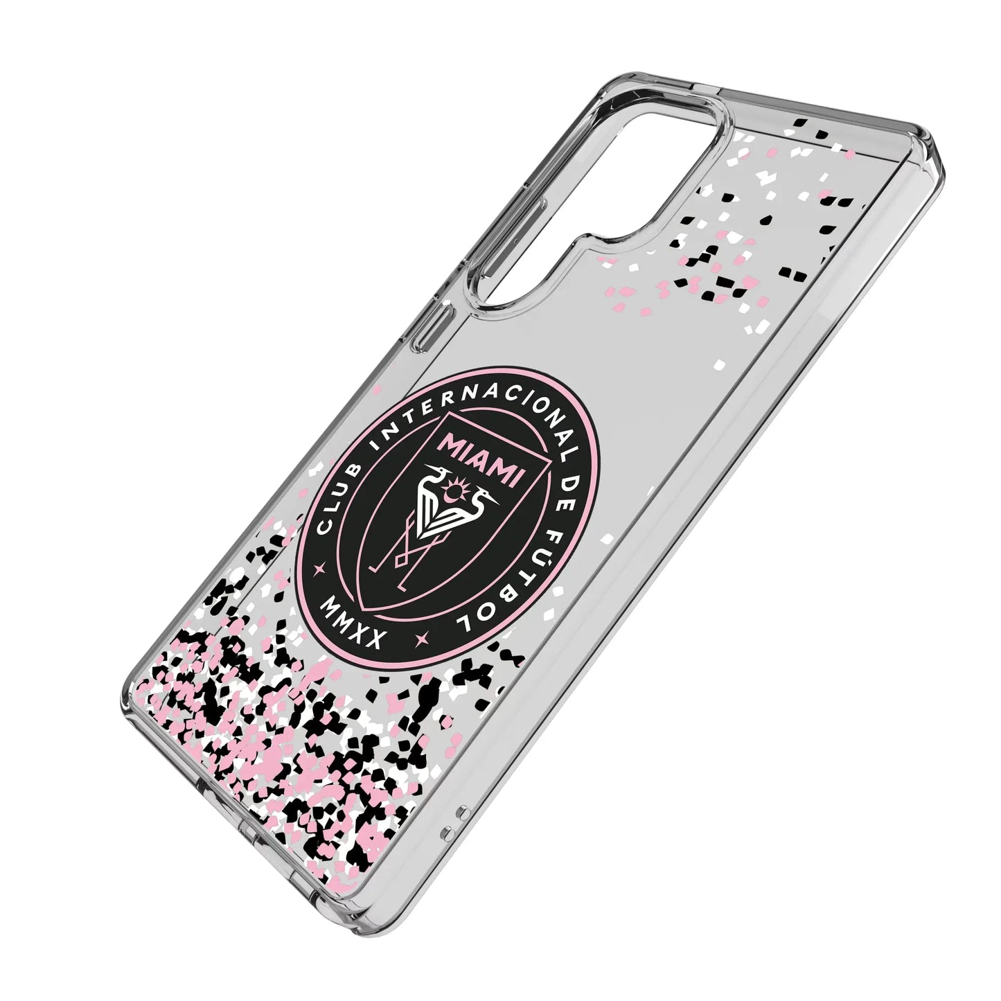 Inter Miami CF Confetti Clear Phone Case for Samsung Galaxy