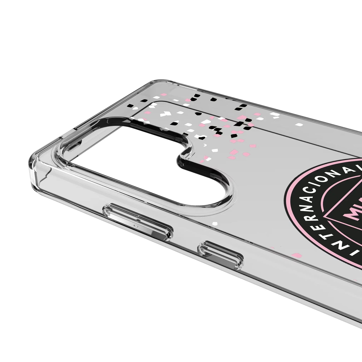 Inter Miami CF Confetti Clear Phone Case for Samsung Galaxy